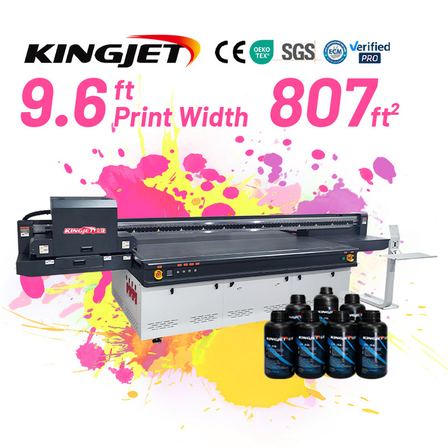 5D Vertical UV Wall Printer Ricoh Print Head Flex Material Touch Screen Ceramic Wood Surfaces 2400 DPI New