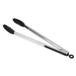 HENDI Black <b>Serving</b> <b>Tongs</b> Length 445mm Elegant Tray Accessory - Product Image 1