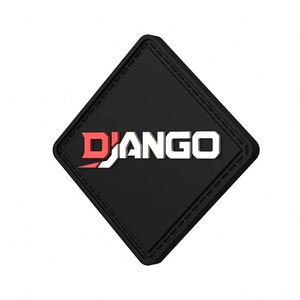Patch de vêtement personnalisé en PVC souple 3D avec logo, transfert thermique, en caoutchouc gaufré, silicone PVC pour chapeau, avec Velcro inclus - Product Image 1