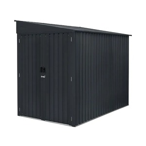 Cobertizo de Metal para ahorrar espacio al aire libre, cobertizo de almacenamiento para bicicletas y motocicletas, cobertizo de Metal para jardín - Product Image 1