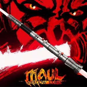 Dark Maul Variant LED Lumière Sabre Jouet Changement de Couleur Clone <span class=keywords><strong>Stan</strong></span> the Wars Sabre Laser pour Cosplay et Objets de Collection Épée Légère - Product Image 1