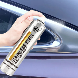 Vernice Spray Cromata ad Alta Lucentezza per Finiture Metalliche e Accessori Auto con Effetto Specchio e Rivestimento Durevole - Product Image 2