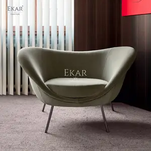Stilvoller und bequemer Lounge-Sessel  Modernes Möbeldesign