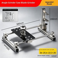 Support de conversion réglable pour meuleuse d'angle en meuleuse d'établi, en acier inoxydable 304, support universel pour machine de découpe