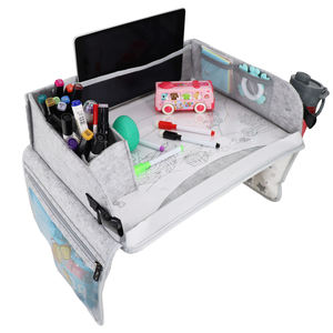 Fabrika fiyat çocuklar yürümeye başlayan araba koltuğu gezisi temel seyahat oyun tepsi organizatör kurulu çizim boyama Lap masa çocuklar için - Product Image 1