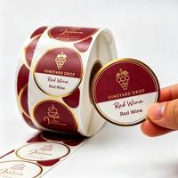 Etiqueta Adhesiva de Vinilo PVC Holográfico Brillante, Ecológica y Duradera, Rollo de Etiquetas Personalizadas para Manualidades, Resistentes al Agua y al Aceite, Aptas para Alimentos