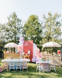 Silla Infantil de Ratán Moderna Hecha a Mano, Ecológica y Segura para Uso en Exteriores, Muebles para Sala de Estar, Fiestas de Cumpleaños, Baby Shower, Bodas - Product Image 6