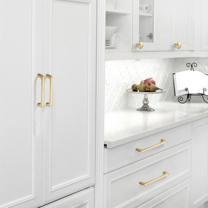 Poignées de meubles modernes en laiton doré, luxe léger, pour cuisine, chambre, salle de bain, salle de sport, villa, armoires et tiroirs, installation facile - Product Image 6