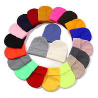 Casquette en acrylique avec logo personnalisé en cuir, bonnet en tricot noir, bonnet de pêcheur personnalisé, bonnets d'hiver pour hommes