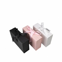 Boîte cosmétique pliable personnalisée en carton rigide avec logo pour ensemble de soins de la peau et de maquillage