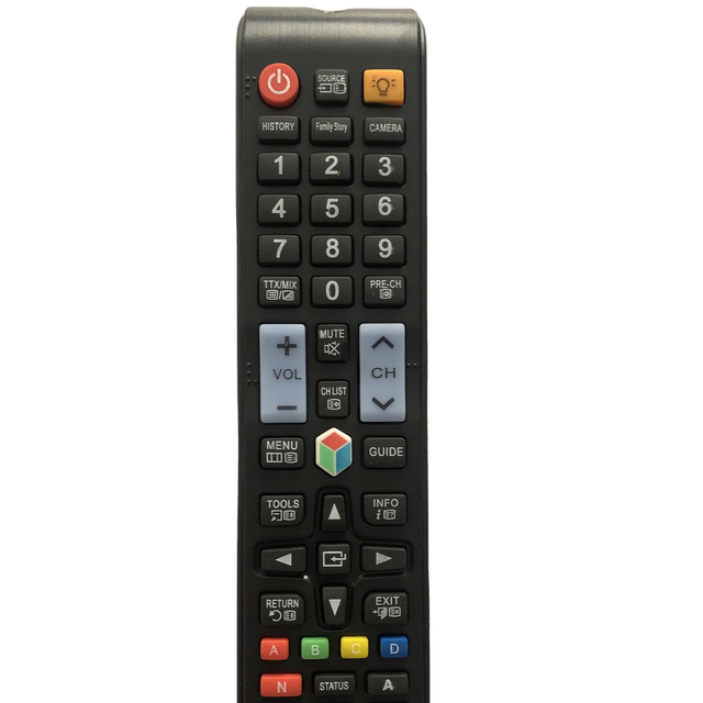 Universal TV Remote Control with Fixed Code ABS and Silicon Keypad for LCD TV