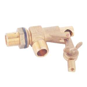 Válvula de flotador de latón de presión media Válvulas de flotador de bola de tanque de agua - Product Image 3