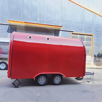 Équipement de cuisine complet sur mesure de 3,5 m, restaurant en plein air, stand de pizza, stand de hot-dogs, chariot à tacos, camions de nourriture, remorque alimentaire mobile