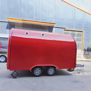 3.5m Custom Full Kitchen Equipment Outdoor Restaurant Pizza Hot Dog <strong>Stand</strong> Taco Cart <strong>Food</strong> Trucks Mobile <strong>Food</strong> Trailer - Product Image 3
