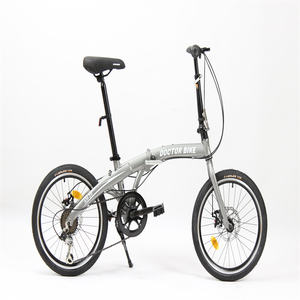 Vente en gros d'usine Vélo pliant en acier de 20 pouces Vélo pliant <span class=keywords><strong>Dahon</strong></span> avec frein à disque Fourche en alliage d'aluminium Type de pédale ordinaire - Product Image 2