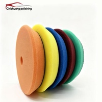 5 Tampons de polissage en mousse DA de 6 pouces de haute qualité pour voitures, fournitures OEM de detailing automobile pour carrosseries