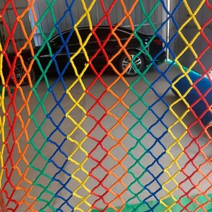 Fire Retardant Nylon Climbing <strong>Web</strong> Supplier for Indoor Kids Playground and Trampoline Park Use Soft Play Arena - Product Image 4