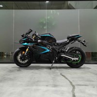 2026 Electric Motorcycle 15000W 96V120Ah Lithium Battery Chain Drive 170km/h with ABS Type 2 Charger