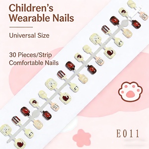 <span class=keywords><strong>Uñas</strong></span> <span class=keywords><strong>Postizas</strong></span> Infantiles <span class=keywords><strong>de</strong></span> Dibujos Animados al por Mayor - <span class=keywords><strong>Uñas</strong></span> <span class=keywords><strong>Postizas</strong></span> Cortas y Lindas <span class=keywords><strong>para</strong></span> <span class=keywords><strong>Niñas</strong></span>, Fiestas Infantiles, Diseño Lindo <span class=keywords><strong>para</strong></span> Estudiantes, Set <span class=keywords><strong>de</strong></span> <span class=keywords><strong>Uñas</strong></span> Bonitas - Product Image 2