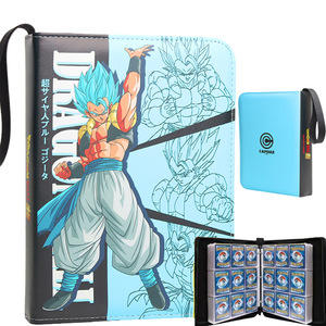 Super Saiyan Blue <span class=keywords><strong>Goku</strong></span> Card Binder Album 9 Pocket Card Collection Holder para coleccionistas de tarjetas - Product Image 3