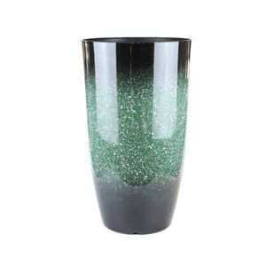 Jardinières en PP durables et hautes, brillantes, 12 pouces, 14 pouces, grandes jardinières rondes légères, trous de drainage, <span class=keywords><strong>jardin</strong></span> d'intérieur et d'extérieur - Product Image 2