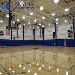 อาคารกีฬาโครงสร้างเหล็กขนาดใหญ่ ทนทาน โครงสร้างเหล็กสำเร็จรูป โรงยิมโครงสร้างเหล็กสำเร็จรูป - Product Image 1