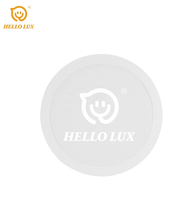 New Private Model Plastic Panel Light 18W Backlight Recessed Round Panel Lights