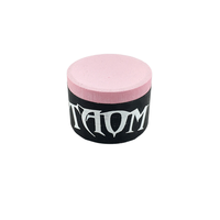 Craie Professionnelle Taom V10 pour Billard et Snooker, Poudre Universelle Ronde Goût Chocolat pour Joueurs