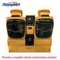 Sofá Cama Turco de Lujo con Carga Inalámbrica para Auto, Asiento Trasero Multifuncional para VCLASS V260 W447 Vito