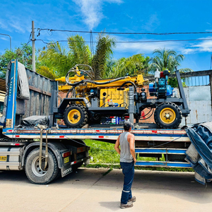 Perceuse de puits d'eau portative hydraulique de 200m Prix d'usine de plate-forme artésienne de 180m pour des applications minières - Product Image 5