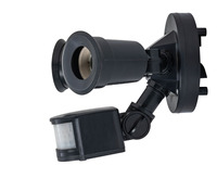 Détecteur de mouvement infrarouge extérieur avec éclairage LED, portée de détection réglable de 2 à 11 m, 110-220 V