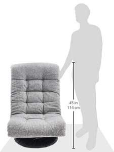 Sillón Giratorio de Espuma con Tela, Compatible con el Suelo, Ajustable, para Juegos, Sala de Estar, Apartamento o Comedor - Product Image 3