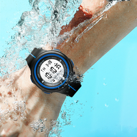 Jam Tangan Digital Outdoor Multifungsi Kronograf Alarm Tahan Air Fashion Sport Kustom DIRAY Layar Besar