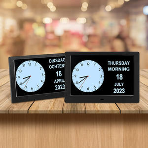 US PLUG Atomic Wall alimenté par batterie-Calendrier avec date et jour de la démence - Product Image 1