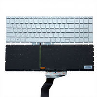 Clavier d'ordinateur portable rétroéclairé chinois pour HP ENVY X360 15-BS 15-BW 15-CC 17-AE 15-CK 15-BP 15-CD 15-DY 15-EF Nouveau Blanc L02367-AB1