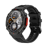 Reloj Inteligente P50 de 1.46 Pulgadas con GPS, Llamadas por Bluetooth, Resistente al Agua IP68, Monitoreo de Salud, Frecuencia Cardíaca, Reloj Inteligente Deportivo para Exteriores para Hombres y Mujeres 2026