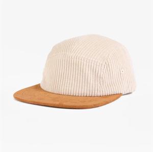 Retro Style Corduroy Baseball Cap Block <b>Flat</b> Brim Casual Streetwear <b>Hat</b> - Product Image 2