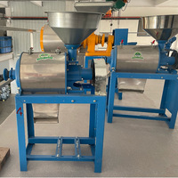 Moulin à céréales multifonctionnel à usage commercial, machine à farine de blé et de maïs, moteur 3 kW 220 V/380 V, capacité 40-60 kg/h pour la production de Sadza