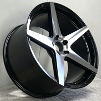 Jantes en alliage GW en stock 19x8.5 19x9.5 pouces 5x120 à 5 branches pour voitures particulières BMW Série 3 Série 5 M3 M4 M5