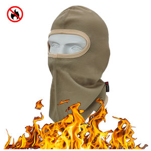 หมวกไหมพรมหนาสำหรับคลุมศีรษะสำหรับสถานีบริการน้ำมันผ้าฝ้ายกันลมสำหรับ EN14116 CAT2ออกแบบโลโก้ได้ตามต้องการ - Product Image 2