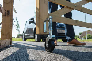 <span class=keywords><strong>Roulettes</strong></span> de porte en nylon PP silencieuses <span class=keywords><strong>et</strong></span> résistantes, sans traces, support de porte <span class=keywords><strong>pour</strong></span> portes en fer <span class=keywords><strong>et</strong></span> en bois, clôtures <span class=keywords><strong>et</strong></span> volets roulants - Product Image 6