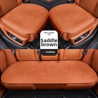 Coussins de siège de voiture universels toutes saisons en polyester, 3 pièces, antidérapants, résistants à l'usure, respirants, ajustement sûr