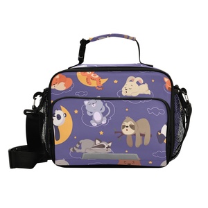 Bolsa Térmica Grande para Almuerzo con Estampado de Zorro, Panda, Conejo, Perezoso y Oso, Personalizada al por Mayor, para Picnic y Actividades al Aire Libre - Product Image 1