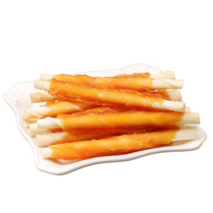 Golosinas para Perros al por Mayor, Carne de Pollo Envuelta en Piel Seca Cruda, Fabricante OEM - Product Image 2