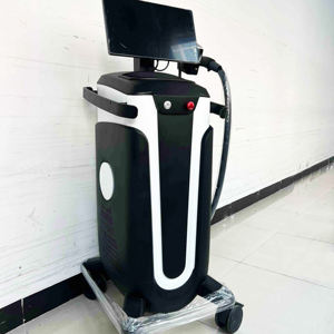 Máquina de Remoção de Cabelo a <span class=keywords><strong>Laser</strong></span> Superlaser 548 4 Ondas com Tela Touch Colorida de 15 Polegadas Resfriamento de Safira Multi-Poder - Product Image 2