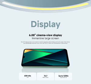 Original para Xiaomi <span class=keywords><strong>POCO</strong></span> C75 8GB + 256GB Global <span class=keywords><strong>Edition</strong></span> quad-cámara 5000 mAh batería carga rápida Xiaomi Smartphone - Product Image 4