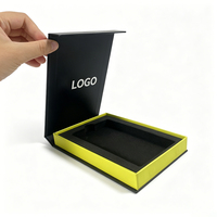 Boîte cadeau magnétique personnalisée, boîte d'emballage en carton rigide de luxe avec insert en mousse pour les petites entreprises, vente en gros