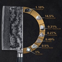 Couteaux de cuisine japonais à manche rond noir G10 67 couches vg10 couteau à viande en acier damas couteau chinois