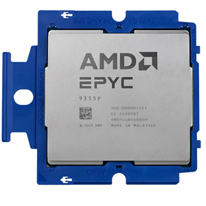 Procesador para Servidor AMD EPYC 9355P |   CPU AMD de Alto Rendimiento para Centro de Datos, 32 Núcleos, 64 Subprocesos, 4.4GHz Boost, Soporte DDR5 - Product Image 1