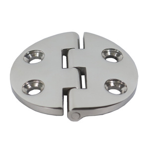 Stainless Steel Marine Hinges Round And Oval For Boat Cabinet <b>Door</b> Hardware 316 Grade Replacement Parts - Product Image 3